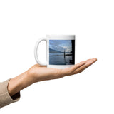 Kootenay Shores White glossy mug