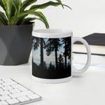 Golden Moment White glossy mug