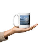 Kootenay Shores White glossy mug