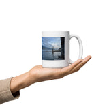 Kootenay Shores White glossy mug