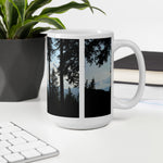 Golden Moment White glossy mug