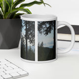 Golden Moment White glossy mug