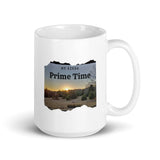 My Kinda Prime Time, White glossy mug